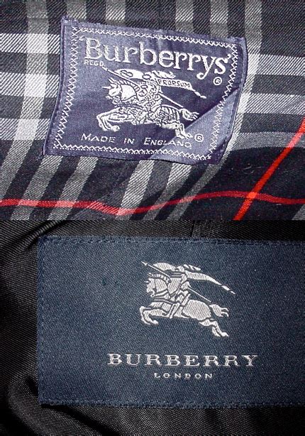 burberry neck tag|vintage burberry tags.